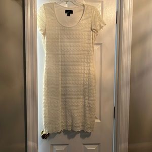 Crème color size 10 Dress from Ronni Nicole